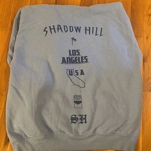 Shadow Hill Blue Los Angeles Hoodie
